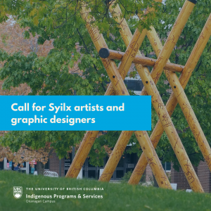 Call for Syilx artists and graphic designers