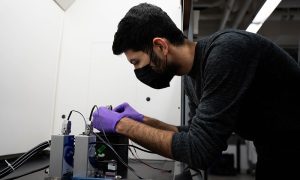 Hamed Mirzaei is exploring the silent symphony of materials-gas interactions