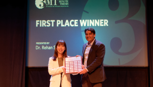 Rita Lam takes home top prize at the 2023 3MT Competition