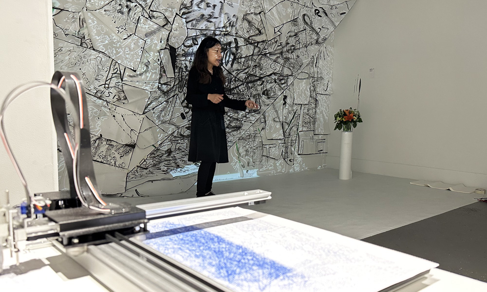 Gao Yujie thesis exhibition, April 2023, Alternator Centre for Contemporary Art