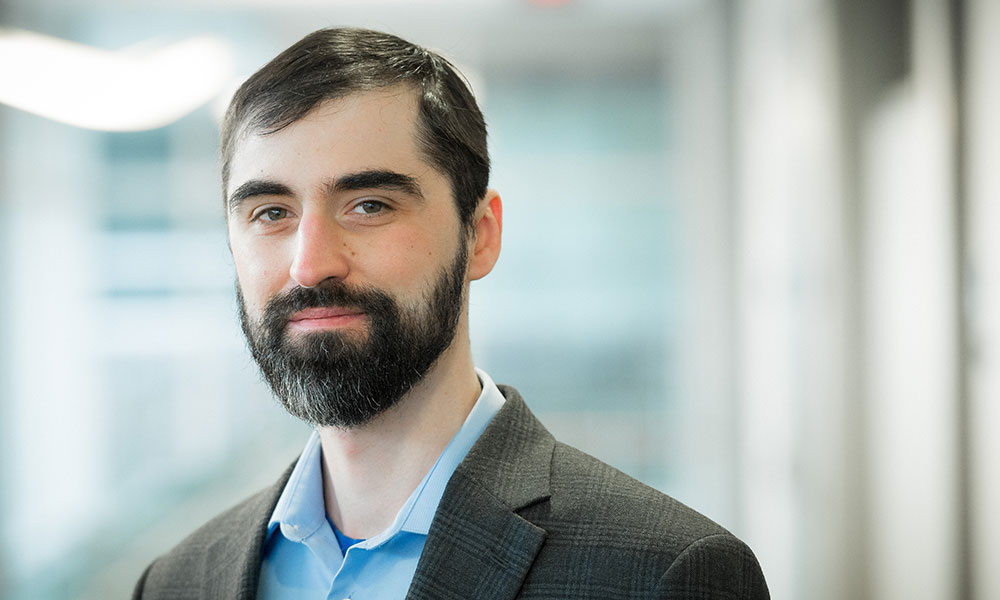 Assistant Professor Dr. Mike Zajko studies internet policy, surveillance, and the ethical implications.
